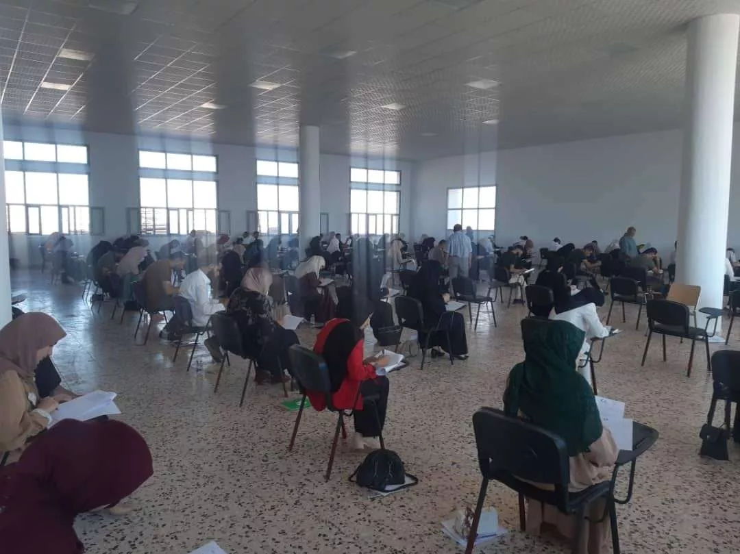 انطلاق الإمتحانات النهائية لطلاب الاكاديمية الليبية فرع غريان